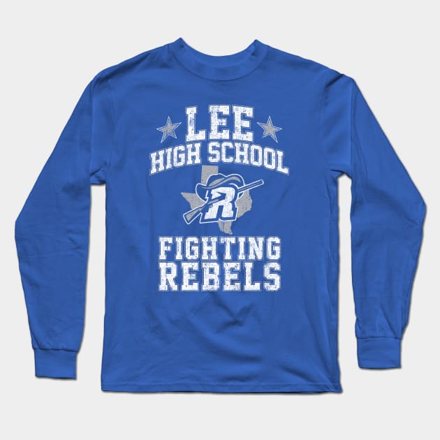 Lee High School Fighting Rebels (Dazed and Confused) Long Sleeve T-Shirt by huckblade